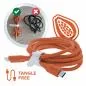 Preview: USB-C Schnellladekabel – 100W – Silikon – Papaya (orange) Preview: USB-C Schnellladekabel – 100W – Silikon – Papaya (orange)