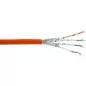 Preview: Cat 7 Verlegekabel S/FTP (PiMF) AWG23/1 CCA – 600 MHz – LSZH – Eca – Orange