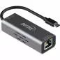 Preview: USB-C zu RJ45 PoE-Adapter mit Überspannungsschutz Preview: USB-C zu RJ45 PoE-Adapter mit Überspannungsschutz