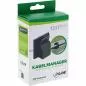 Preview: 100er Pack Kabelmanager Klebesockel XL, Nylon, mit 3M®-Pad, Schwarz