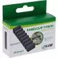 Preview: 5er Pack Kabelclip 7-fach, selbstklebend, mit 3M®-Pad, Schwarz