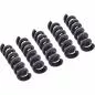 Preview: 5er Pack Kabelspirale, Kabelmanager 1-fach, 65×30 mm, Schwarz