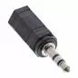 Preview: 2,5 mm auf 3,5 mm Klinkenadapter – 2,5 mm Buchse auf 3,5 mm Stecker, Stereo