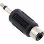 Preview: 3,5 mm Klinke auf Cinch Adapter Mono – Stecker auf Buchse