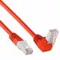 Preview: Cat 6 Patchkabel S/FTP – nach unten gewinkelt – Kupfer – PVC