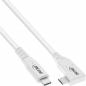 Preview: InLine® USB4 Kabel USB-C einseitig gewinkelt PD 240W 8K60Hz TPE
