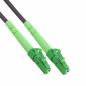 Preview: LWL Patchkabel LC/APC-LC/APC Simplex – OS2 9/125 µm – 3,0 mm – LSZH – armiert – trittfest