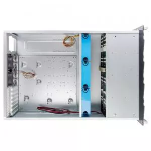 FANTEC SRC-4240X07 19" Storagegehäuse 4HE SAS SATA Einschübe ohne Netzteil