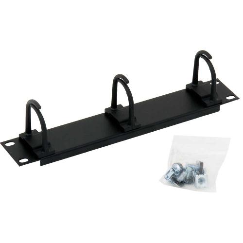 10" Rangierpanel, Kabelführung 1HE schwarz Triton RAB-VP-X02-C1