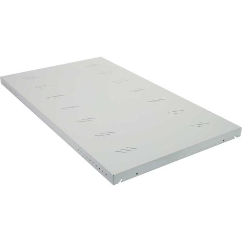 19" Fachboden perforiert 1HE 750mm 80kg Triton RAC-UP-750-A4 lichtgrau