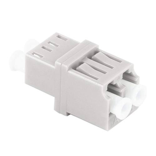 LWL Kupplung LC-LC Duplex – RJ45 Style – Multimode OM1/OM2 – Keramik – beige – Profi-Ausführung