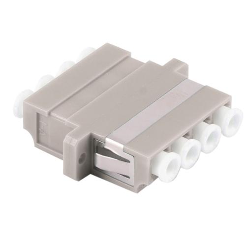 LWL Kupplung LC-LC Quad – Multimode OM1/OM2 – Keramik – beige