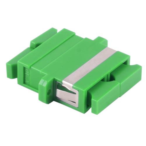 LWL Kupplung SC-SC Duplex – Singlemode OS1/OS2 – APC – Keramik – grün
