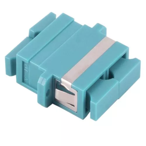 LWL Kupplung SC-SC Duplex – Multimode OM3 – Keramik – aqua