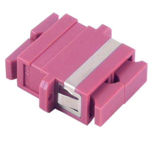 LWL Kupplung SC-SC Duplex – Multimode OM4 – Keramik – violett