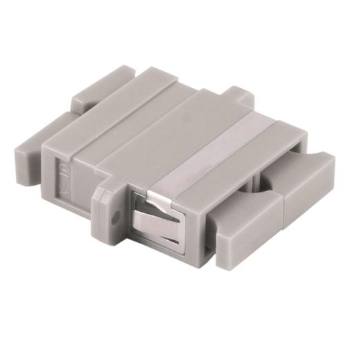 LWL Kupplung SC-SC Duplex – Multimode OM1/OM2 – Keramik – beige – Profi-Ausführung