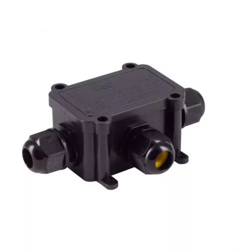 Outdoor-Kabelverbinder-Box IP68 – 1×2, für Netzwerkkabel