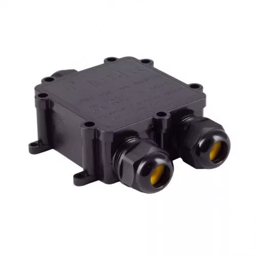 Outdoor-Kabelverbinder-Box IP68 – groß – 1×2, für Netzwerkkabel