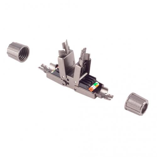LSA Verbinder Cat.6A – werkzeuglos, Quick, STP