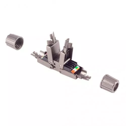 LSA Verbinder Cat.6A – werkzeuglos, Quick, STP