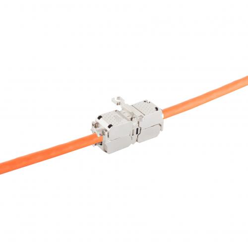 Preview: LSA Verbinder Cat.6A – werkzeuglos, STP