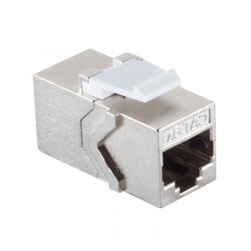 Keystone RJ45 Kupplung Cat.6A, STP, Buchse/Buchse - ZL