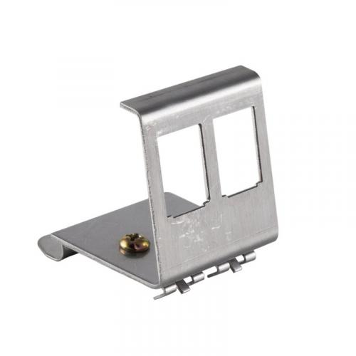 Keystone Hutschienenhalter 2-fach, STP, 70°, Metall