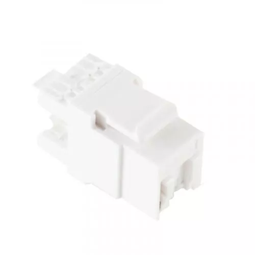 Keystone RJ45 Buchse Cat.6, ungeschirmt, mit Staubschutz