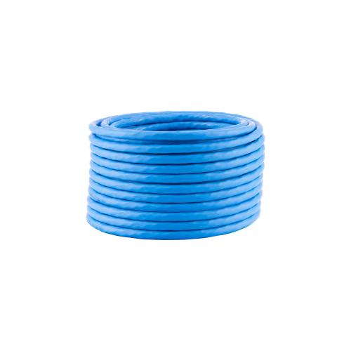 Preview: Cat 8 Verlegekabel, S/FTP, PiMF, AWG22, LSZH, 2000 MHz, B2CA, Blau