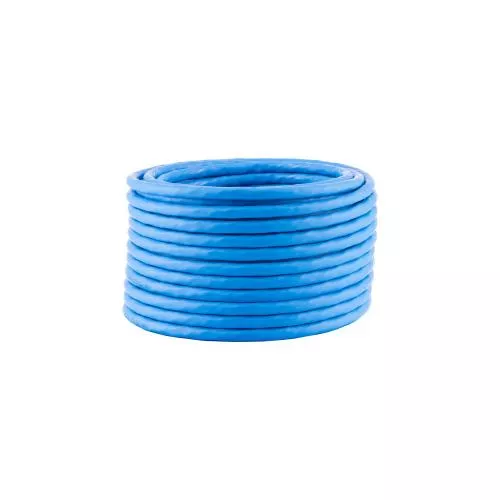 Cat 8 Verlegekabel, S/FTP, PiMF, AWG22, LSZH, 2000 MHz, B2CA, Blau