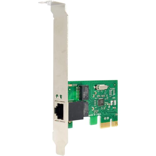 Preview: Gigabit Netzwerk Schnittstellenkarte, PCIe x1, 1x RJ45 (1 Gb/s), Low-Profile