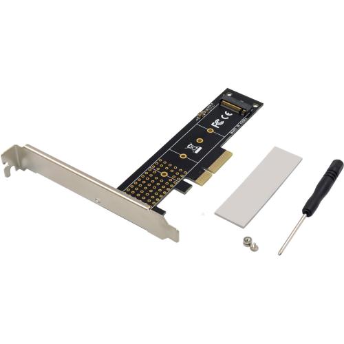 PCIe x4 zu M.2 NVMe Adapterkarte (Key M, 22110), Low-Profile