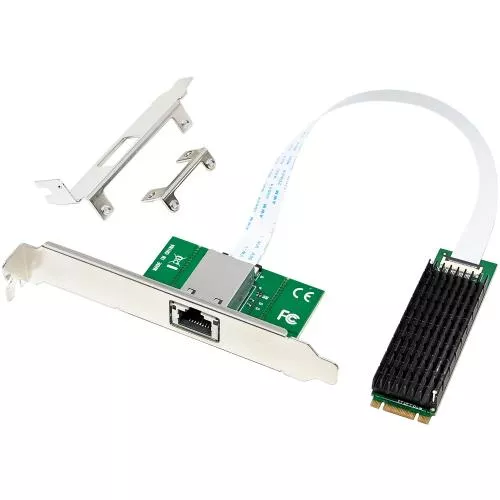 10GBASE-T Netzwerk Schnittstellenkarte, M.2 B+M Key, 1x RJ45 (10 Gb/s)