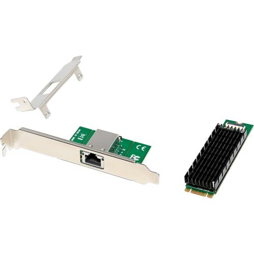 Preview: 10GBASE-T Netzwerk Schnittstellenkarte, M.2 B+M Key, 1x RJ45 (10 Gb/s)