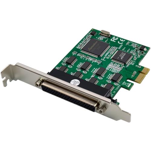 Preview: RS-232 Schnittstellenkarte, PCIe x1, 8-Port, D-Sub 9 Stecker