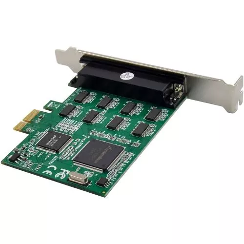 RS-232 Schnittstellenkarte, PCIe x1, 8-Port, D-Sub 9 Stecker