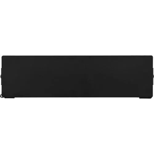 10" Mini Wandrack, 2HE, 7,6 cm Tiefe, schwarz