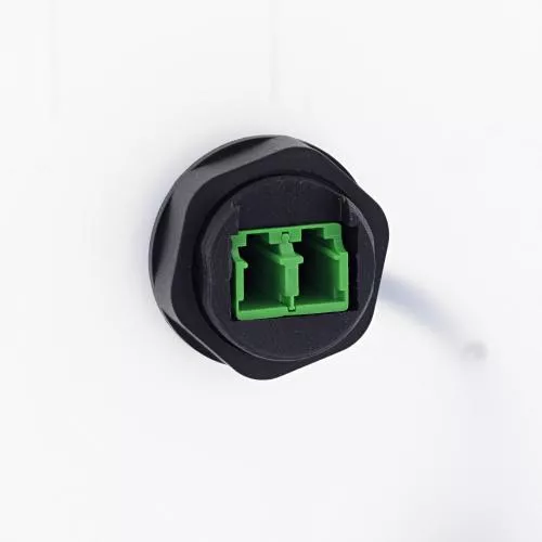 LWL Kupplung LC-LC Duplex – Singlemode OS1/OS2, IP68, kurz, M20