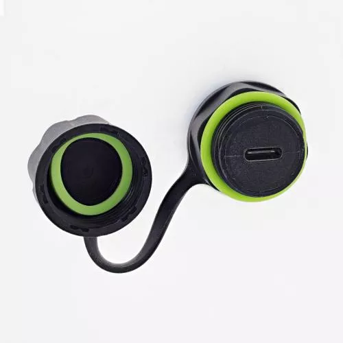 USB-C Verbinder IP68, 50 cm, Buchse zu Stecker, geschirmt, M20