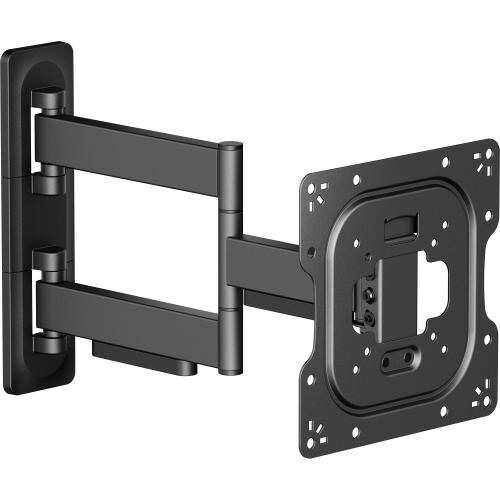 Preview: TV Wandhalterung 23–43 Zoll, schwenkbar & neigbar, bis 35 kg, VESA 75x75–200x200