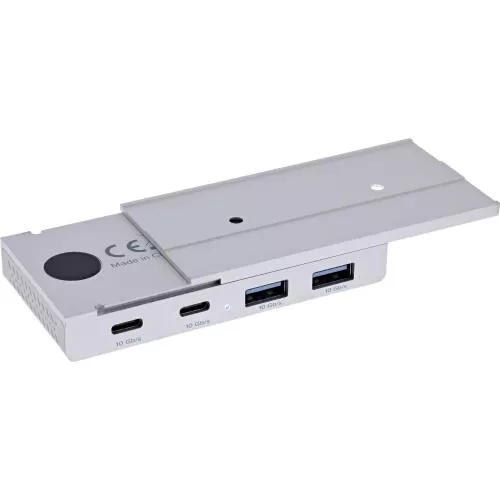 USB 3.2 Gen.2 Hub – 4 Port, 2x USB-C, 2x USB-A, 10 Gbit/s, magnetisch