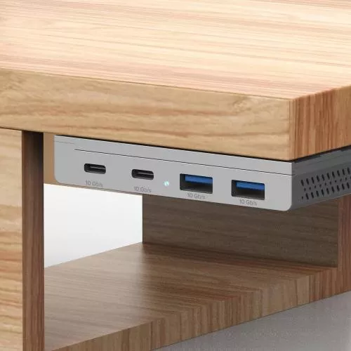 USB 3.2 Gen.2 Hub – 4 Port, 2x USB-C, 2x USB-A, 10 Gbit/s, magnetisch