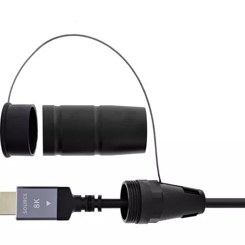 AOC HDMI 2.1 Kabeltrommel 8K/60 Hz, armiert, 50 m