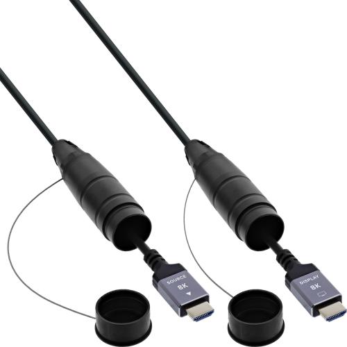 Preview: AOC HDMI 2.1 Kabeltrommel 8K/60 Hz, armiert, 90 m