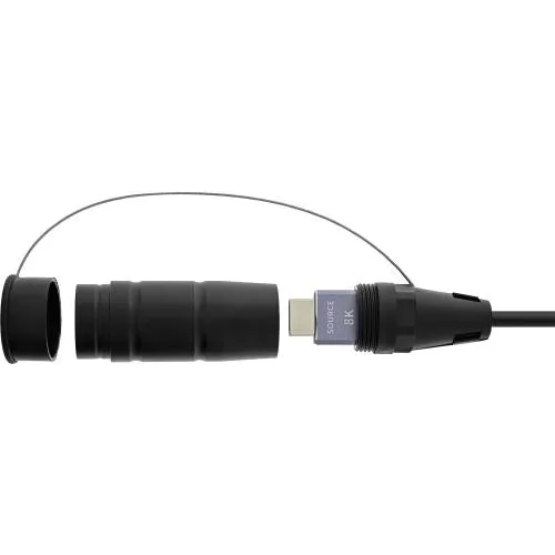 AOC HDMI 2.1 Kabeltrommel 8K/60 Hz, armiert, 90 m