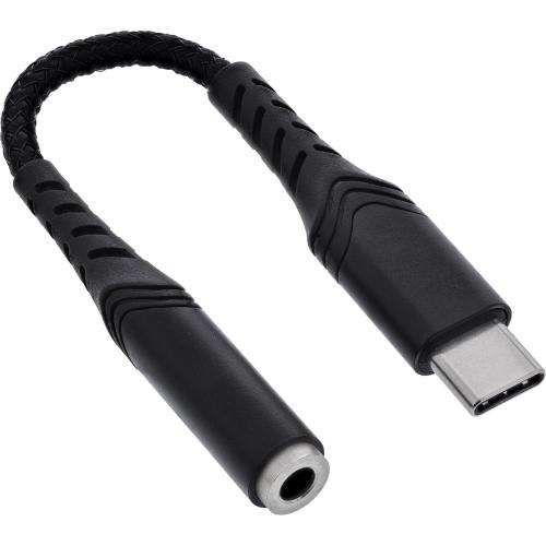 USB-C Audio Adapter auf 3,5 mm Klinke mit DAC, 15 cm