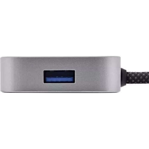 USB Fingerabdruckscanner für Windows Hello mit USB-Hub, 1,5 m, silber