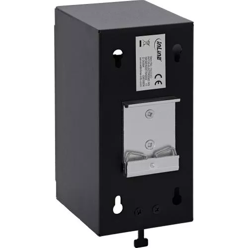 Keystone Verteilerkasten Cat.6A – 4 Port – Wand-/Hutschienenmontage – inkl. RJ45 Keystone-Module