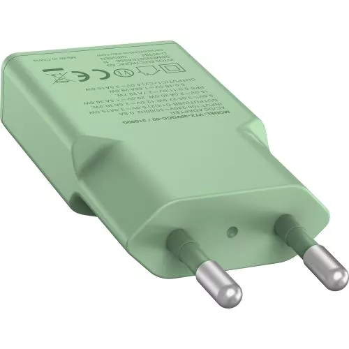USB-C Ladegerät 30W grün, Dual USB-C, PD/PPS, GaN