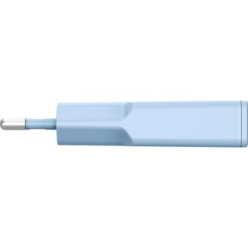 Preview: USB-C Ladegerät 30W blau, Dual USB-C, PD/PPS, GaN